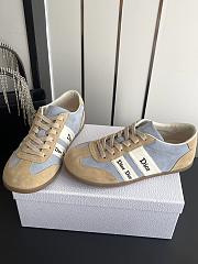 Kitlife Dior Ribbon Sneaker Beige & Light Gray Suede Calfskin - 2