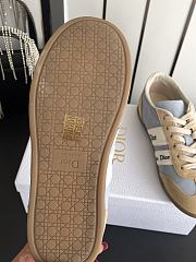 Kitlife Dior Ribbon Sneaker Beige & Light Gray Suede Calfskin - 4