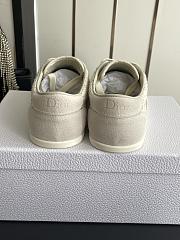 Kitlife Dior Ribbon Sneaker Cream Suede Calfskin and Tweed  - 5