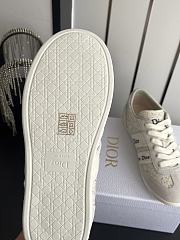 Kitlife Dior Ribbon Sneaker Cream Suede Calfskin and Tweed  - 2