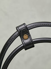 Kitlife Miu Miu Arcadie Leather Bag Black 5BD282 24 x11.5x 5cm - 5