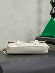 Kitlife Miu Miu Arcadie Leather Bag White 5BD282 24 x11.5x 5cm  - 5
