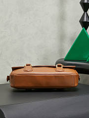 Kitlife Miu Miu Arcadie Leather Bag Brown 5BD282 24 x11.5x 5cm  - 5