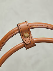 Kitlife Miu Miu Arcadie Leather Bag Brown 5BD282 24 x11.5x 5cm  - 4