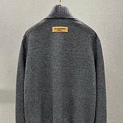 Kitlife Louis Vuitton Inside Out Zipped Through Cashmere Hoodie Gray - 5