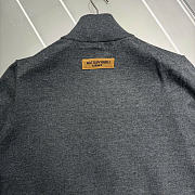 Kitlife Louis Vuitton Inside Out Zipped Through Cashmere Hoodie Gray - 4