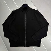 Kitlife Louis Vuitton Inside Out Zipped Through Cashmere Hoodie Black - 6