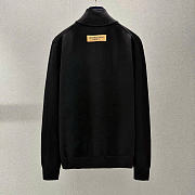 Kitlife Louis Vuitton Inside Out Zipped Through Cashmere Hoodie Black - 5