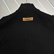 Kitlife Louis Vuitton Inside Out Zipped Through Cashmere Hoodie Black - 4