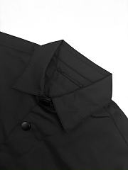 Kitlife Prada Nylon Black Shirt with Triangle Logo - 5