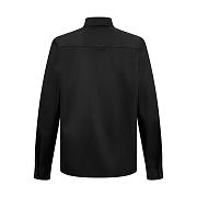 Kitlife Prada Nylon Black Shirt with Triangle Logo - 6