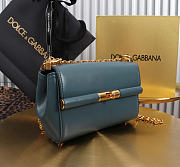 Kitlife Dolce & Gabbana Marlene Micro Bag Blue 18x10.6x7cm - 5