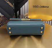 Kitlife Dolce & Gabbana Marlene Micro Bag Blue 18x10.6x7cm - 2