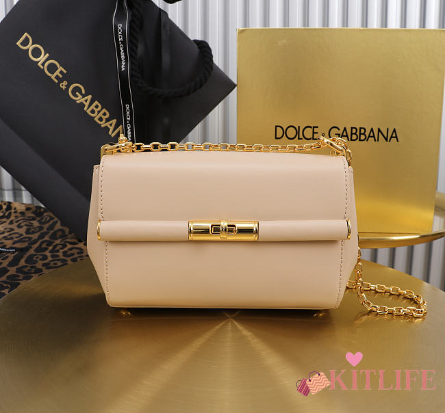 Kitlife Dolce & Gabbana Marlene Micro Bag Beige 18x10.6x7cm - 1