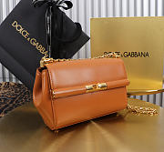 Kitlife Dolce & Gabbana Marlene Micro Bag Brown 18x10.6x7cm - 3