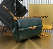 Kitlife Dolce & Gabbana Marlene Micro Bag Dark Green 18x10.6x7cm - 4