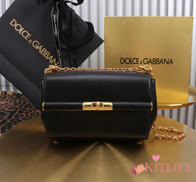 Kitlife Dolce & Gabbana Marlene Micro Bag Black 18x10.6x7cm - 1