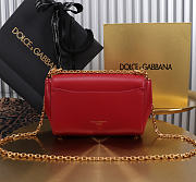 Kitlife Dolce & Gabbana Marlene Micro Bag Red 18x10.6x7cm  - 3