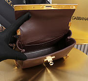 Kitlife Dolce & Gabbana Marlene Micro Bag Dark Brown 18x10.6x7cm - 3