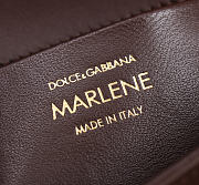 Kitlife Dolce & Gabbana Marlene Micro Bag Dark Brown 18x10.6x7cm - 2