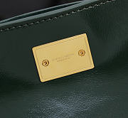 Kitlife Dolce & Gabbana Large Vittoria Calfskin Shoulder Dark Green 40x12x30cm - 4