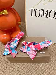 Kitlife Christian Louboutin Mulazee 60 Crepe De Chine Kitten Heel Mules - 5