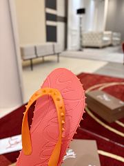 Kitlife Christian Louboutin Super Loubi Flip Thong Sandals Orange - 5