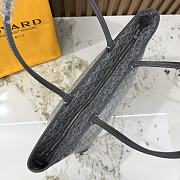 Kitlife Goyard Zip Bag Gray 30x25x14cm - 5
