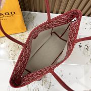 Kitlife Goyard Zip Bag Red 30x25x14 cm - 4