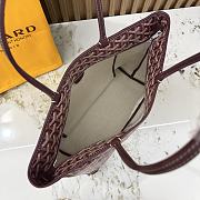 Kitlife Goyard Zip Bag Burgundy 30x25x14 cm - 2