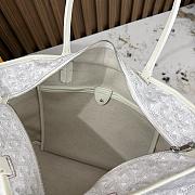 Kitlife Goyard Zip Bag White 30x25x14cm  - 2