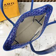 Kitlife Goyard Zip Bag Blue 30x25x14 cm - 3
