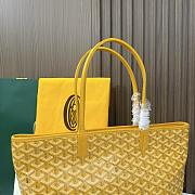 Kitlife Goyard Zip Bag Yellow 30x25x14 cm  - 2