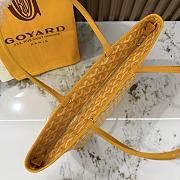 Kitlife Goyard Zip Bag Yellow 30x25x14 cm  - 3