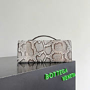Kitlife Bottega Veneta Long Clutch Andiamo With Handle Snakeskin 31x13x3cm - 4