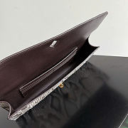Kitlife Bottega Veneta Long Clutch Andiamo With Handle Snakeskin 31x13x3cm - 2