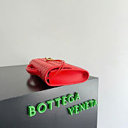 Kitlife Bottega Veneta Long Clutch Andiamo With Handle Red 31x13x3cm  - 6