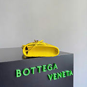 Kitlife Bottega Veneta Long Clutch Andiamo With Handle Yellow 31x13x3cm - 6