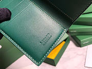 Kitlife Goyard Saint-Pierre Card Wallet Green 11x1.5x7.5cm - 4
