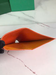 Kitlife Goyard Saint-Pierre Card Wallet Orange 11x1.5x7.5cm  - 6