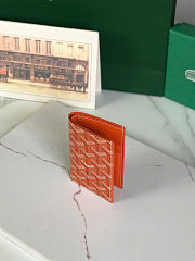 Kitlife Goyard Saint-Pierre Card Wallet Orange 11x1.5x7.5cm  - 4