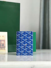 Kitlife Goyard Saint-Pierre Card Wallet Blue 11x1.5x7.5cm  - 1