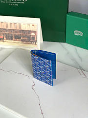 Kitlife Goyard Saint-Pierre Card Wallet Blue 11x1.5x7.5cm  - 6