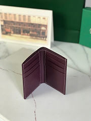 Kitlife Goyard Saint-Pierre Card Wallet Burgundy 11x1.5x7.5cm  - 6