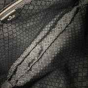 Kitlife Gucci Jackie Flap Large Crossbody Bag Black GG Canvas A005ZI 43x29x5cm - 5