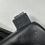 Kitlife Gucci Jackie Flap Large Crossbody Bag Black Leather A005ZI 43x29x5cm  - 3