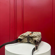 Kitlife Gucci GG Mini Bag With Piston Closure Beige & Brown GG Canvas A002LF 26x20x10cm  - 2