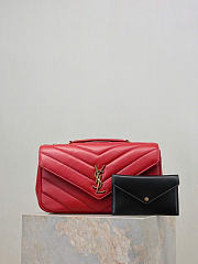 Kitlife Saint Laurent Lou Lou Bag Red 801439 29x17x8cm  - 1