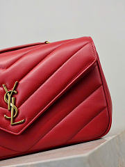 Kitlife Saint Laurent Lou Lou Bag Red 801439 29x17x8cm  - 2