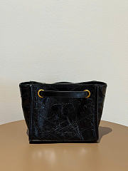 Kitlife Saint Laurent Niki Mini Shopping Bag In Black Leather A0088075 19x16x7cm  - 4